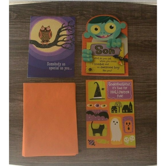 NEW - 15 Halloween Assorted Random Selections Hallmark Greeting Cards - Picture 5 of 5